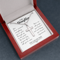 Stainless Cross Necklace You Have Survived Everthing you've Gone Through To My Daughter
