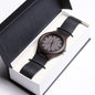 To My Dad, Happy Father's Day Non-Message Card Wood Watch with Engraving for Dad, Father, Bonus Dad