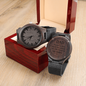 To my Dad Happy Father's Day Non-Message Card Wood Watch with Engraving For Dad, Father