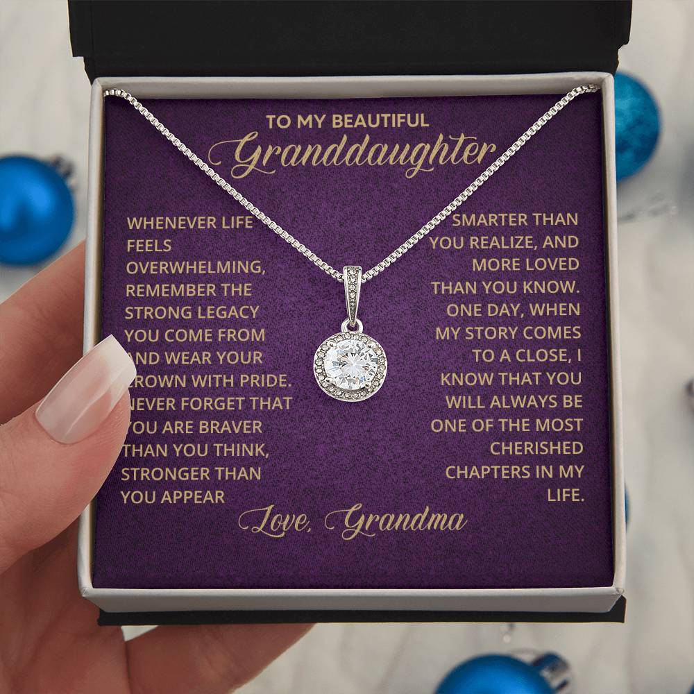 To My Beautiful, Brave, Strong & Smart Granddaughter, I Love you - To My Granddaughter