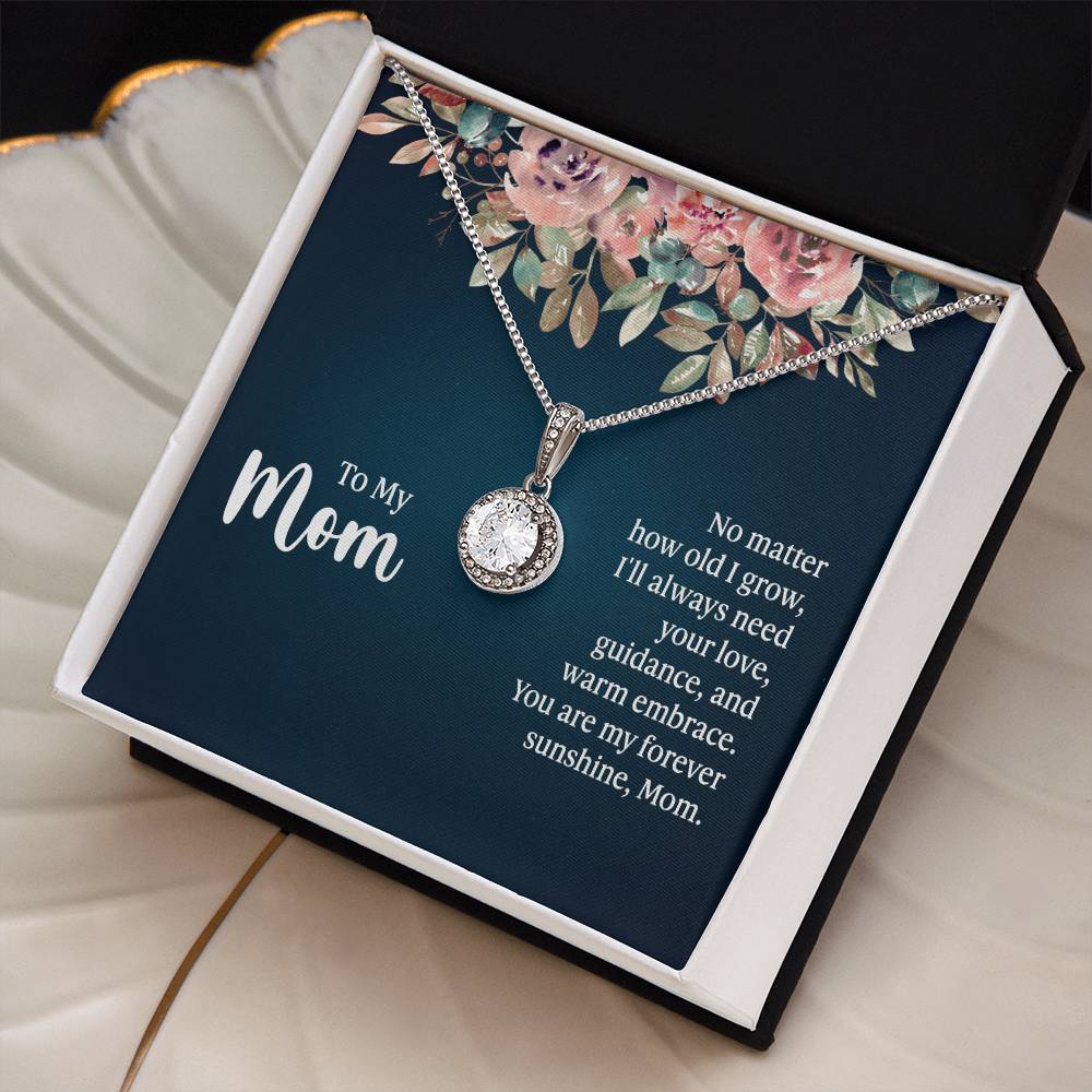 To My Mom So Much of Me is Made From How You Raised Me to Be Eternal Hope Necklace