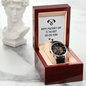 Happy Pawther's Day To The Best Dog Dad Ever Openwork Watch Father's Day Gift for Father, Gift for Dad