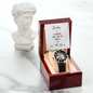 Daddy I Already Love You So Much Openwork Watch Father's Day Gift for Father, Gift for Dad