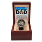To My Amazing Dad, You Are My Hero Openwork Watch Father's Day Gift for Father, Gift for Dad