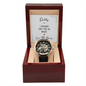 Daddy I Already Love You So Much Openwork Watch Father's Day Gift for Father, Gift for Dad