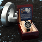 You May Ride Fast, But You Always Take The TIme To Slow Down Openwork Watch Father's Day Gift for Father, Gift for Dad