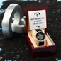 Happy Pawther's Day To The Best Dog Dad Ever Openwork Watch Father's Day Gift for Father, Gift for Dad