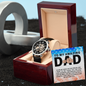 To My Amazing Dad, You Are My Hero Openwork Watch Father's Day Gift for Father, Gift for Dad