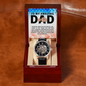 To My Amazing Dad, You Are My Hero Openwork Watch Father's Day Gift for Father, Gift for Dad