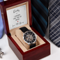 Daddy I Already Love You So Much Openwork Watch Father's Day Gift for Father, Gift for Dad