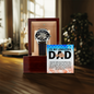 To My Amazing Dad, You Are My Hero Openwork Watch Father's Day Gift for Father, Gift for Dad