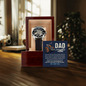 You May Ride Fast, But You Always Take The TIme To Slow Down Openwork Watch Father's Day Gift for Father, Gift for Dad