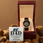 I Want to Be A Man Like My Father Openwork Watch Father's Day Gift for Father, Gift for Dad