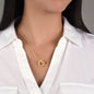 Non-Message Card Interlocking Hearts Necklace For Mom, Mother, Daughter, Granddaughter, Sister. Wife, Soulmate, Friend