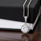 Non-Message Card Eternal Hope Necklace For Mom, Mother, Daughter, Granddaughter, Sister. Wife, Soulmate, Friend