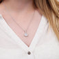 Non-Message Card Eternal Hope Necklace For Mom, Mother, Daughter, Granddaughter, Sister. Wife, Soulmate, Friend