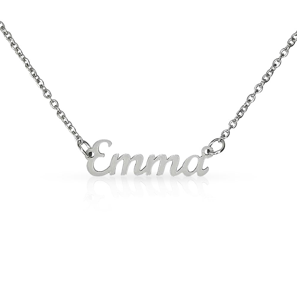 Non-Message Card Personalized Name Necklace – Known & Loved
