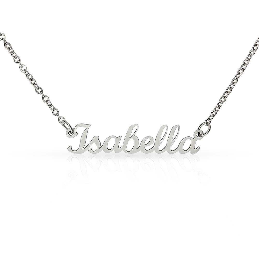 Non-Message Card Personalized Name Necklace – Known & Loved