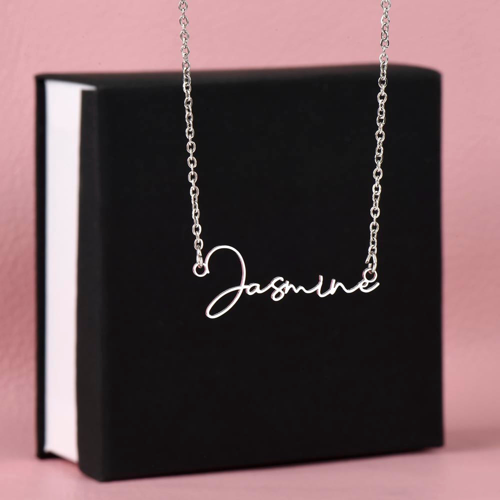Personalized Name Necklace – Known & Loved To My Mom - To My Mother