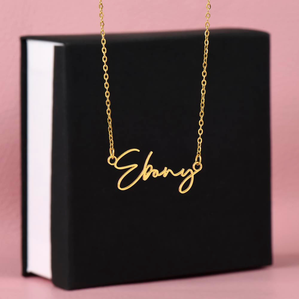 Personalized Name Necklace – Known & Loved To My Mom - To My Mother