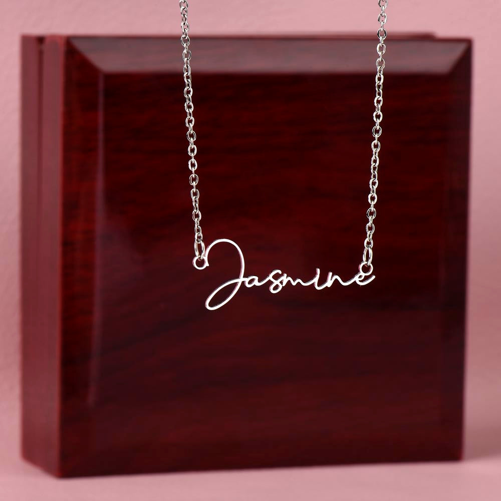 Personalized Name Necklace – Known & Loved To My Mom - To My Mother