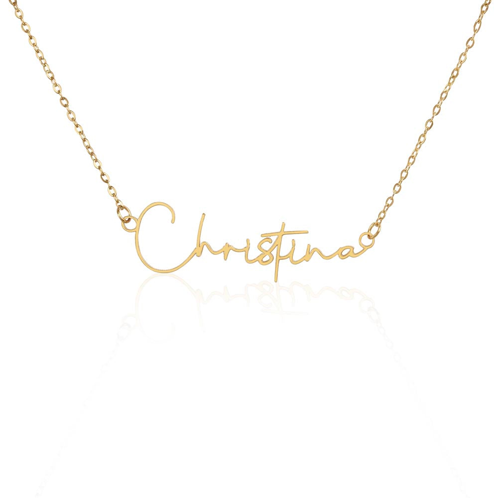 Elegant Personalized Name Necklace – Known & Loved
