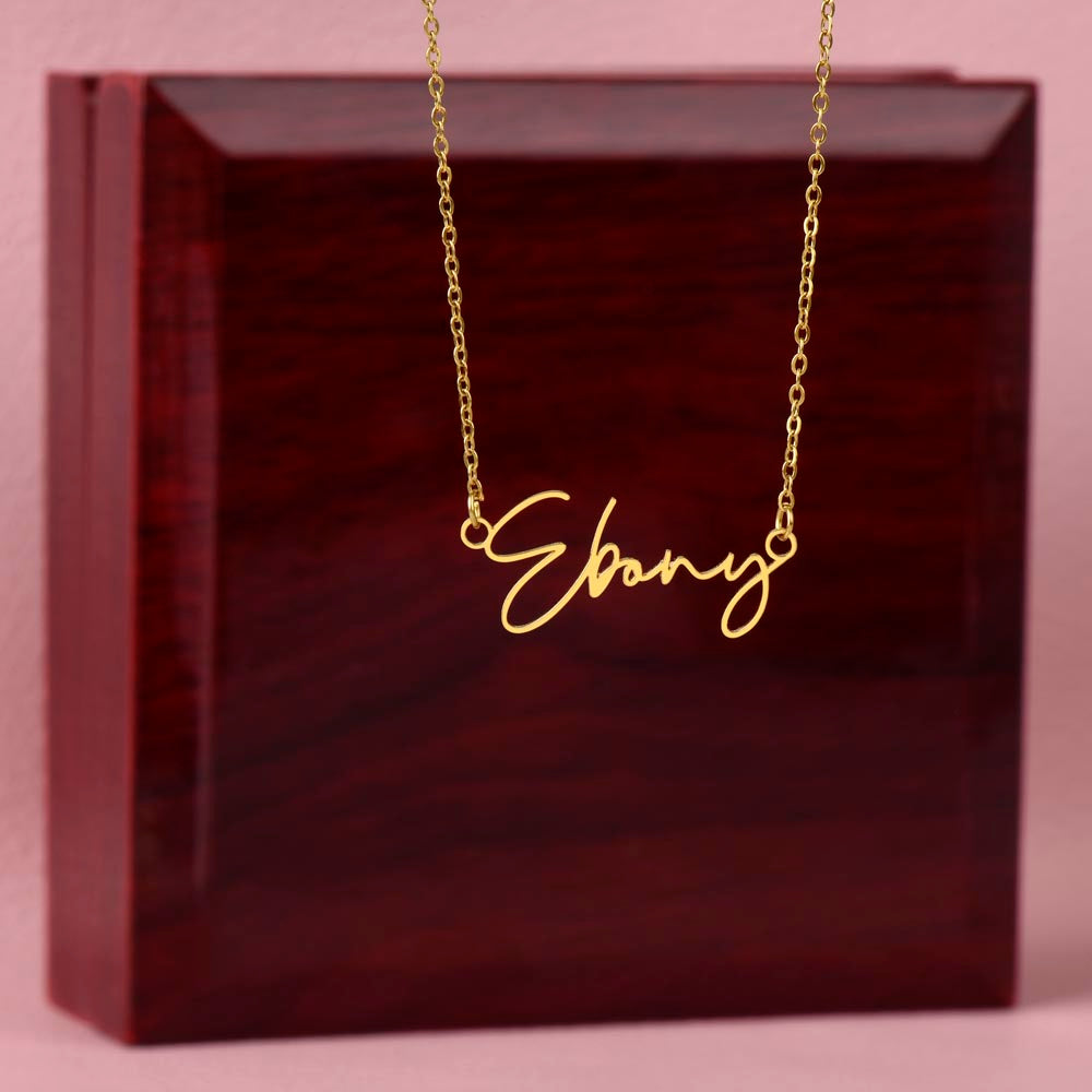 Elegant Personalized Name Necklace – Known & Loved