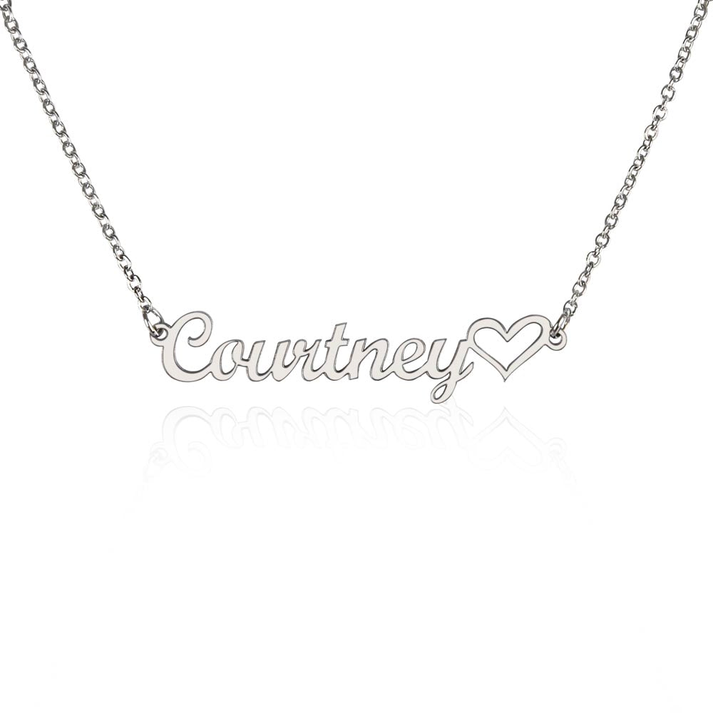 Personalized Heart Name Necklace – Known & Loved