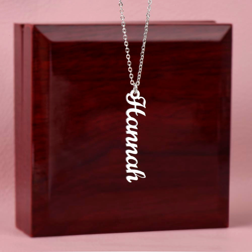 Personalized Name Necklace – Known & Loved