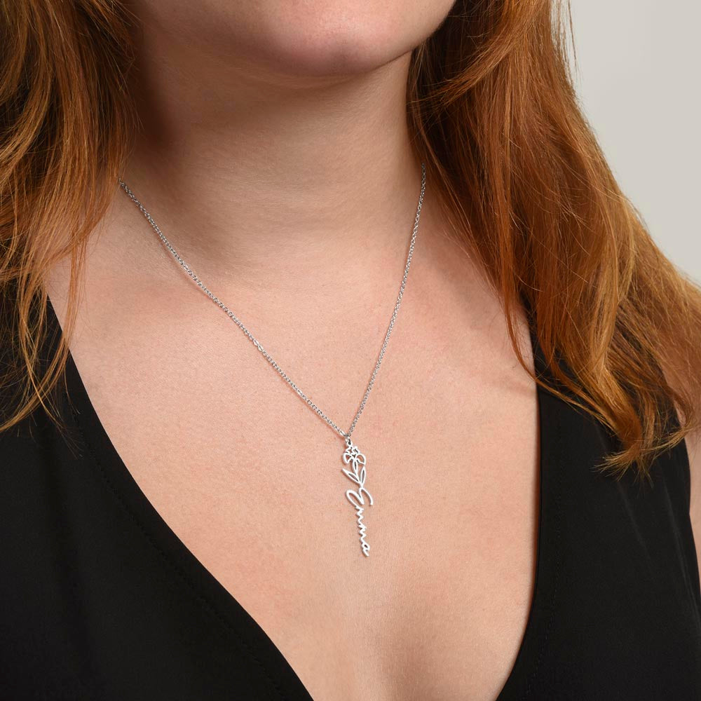 To my Sister Personalized Name Necklace – Known & Loved To my beautiful sister - You're not just my family