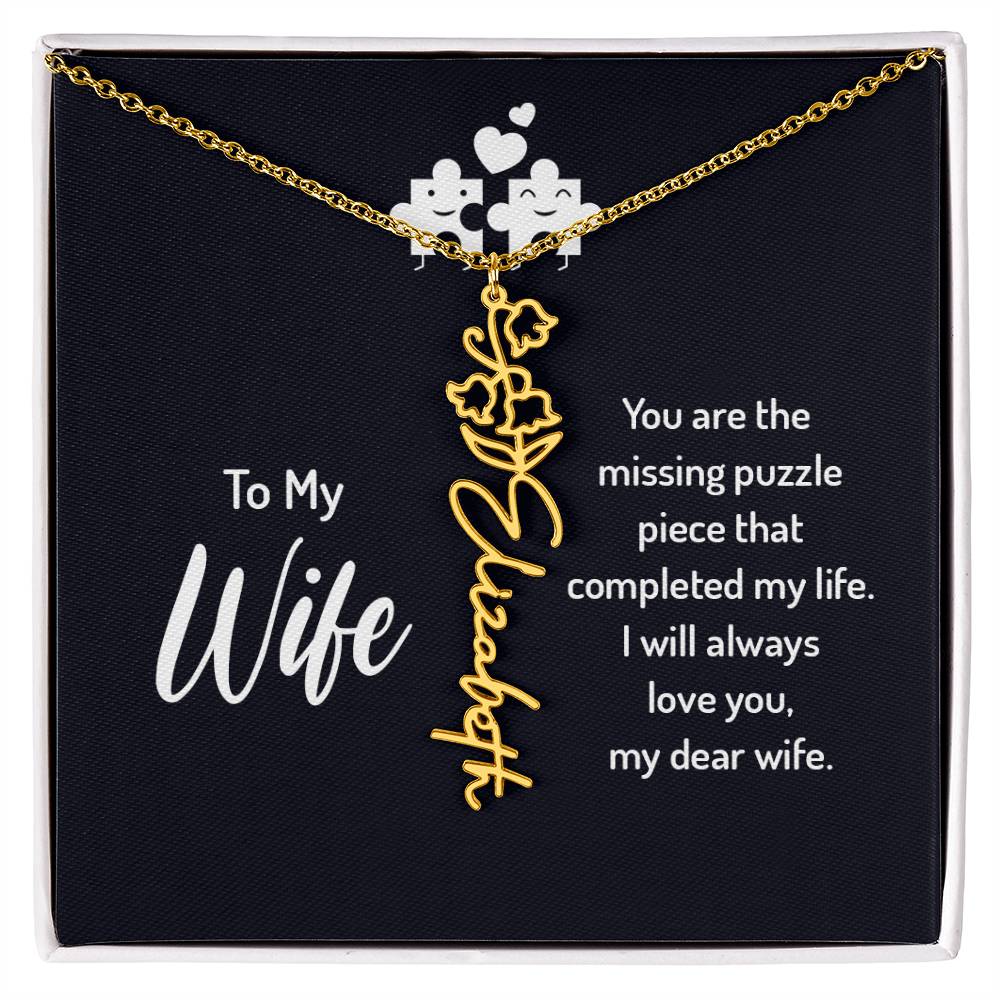 To my wife - you are the missing puzzle piece