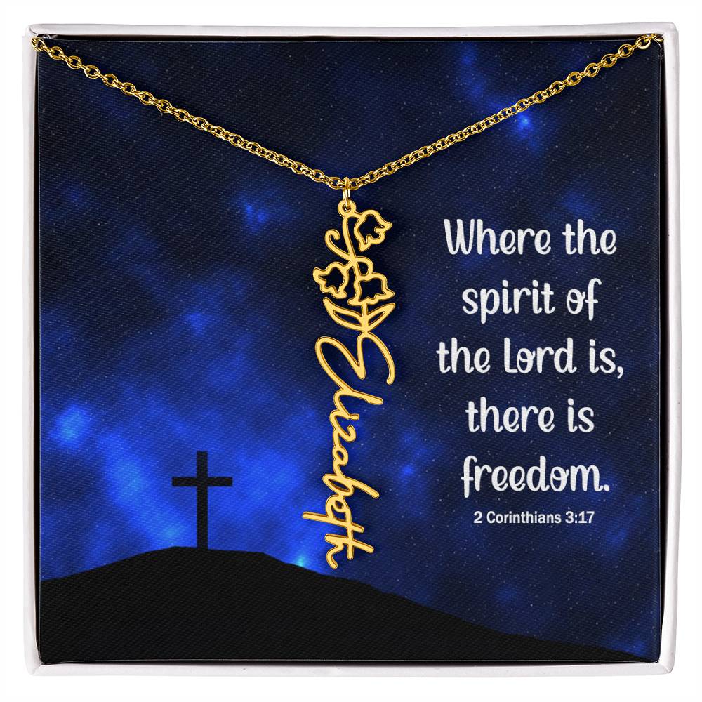 Where the spirit of the lord