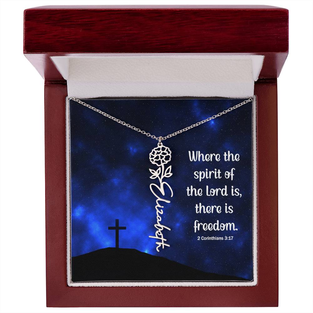 Where the spirit of the lord