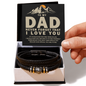 To My Dad, Never Forget That I Love You Love You Forever Bracelet Father's Day Gift for Father, Gift for Dad