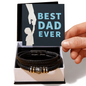 Best Dad Ever Love You Forever Bracelet Father's Day Gift for Husband, Gift for Dad