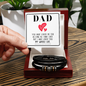 Dad you have loved me Love You Forever Bracelet Father's Day Gift for Dad, Gift for Father