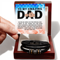 To My Amazing Dad, You Are My Hero Love You Forever Bracelet Father's Day Gift for Father, Gift for Dad