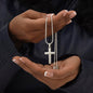 To My Mom So Much of Me is Made From How You Raised Me to Be Artisan Cross Necklace