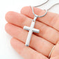 Artisan Cross Necklace Redemption Looks Good on You For Daugther, Mom