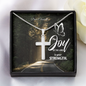 Artisan Cross Necklace Redemption Looks Good on You For Daugther, Mom