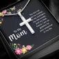 To My Mom You Are Not Just a Mother Artisan Cross Necklace
