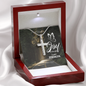 Artisan Cross Necklace Redemption Looks Good on You For Daugther, Mom