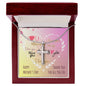 I Love You Happy Mother's Day Mom Thank You For All You Do Artisan Cross Necklace