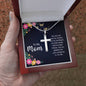 To My Mom You Are Not Just a Mother Artisan Cross Necklace