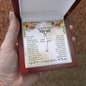 To My Beautiful Mom You Gave Me The Confidence That I Needed Artisan Cross Necklace