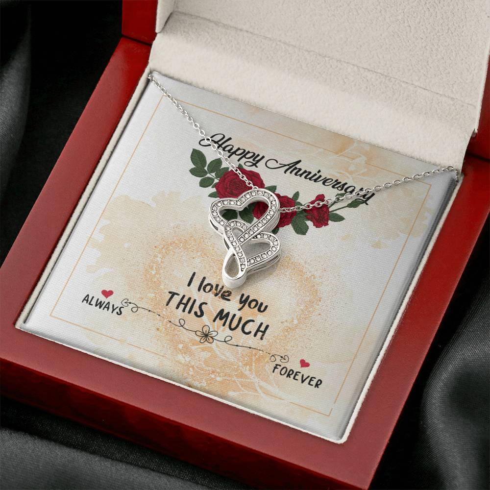 I Love You This Much Always ForeverGift for Her Happy Anniversary