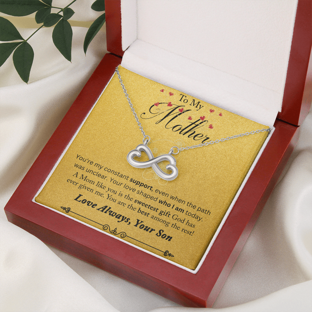 Endless Love Necklace To My Mother You Are My Constant Support