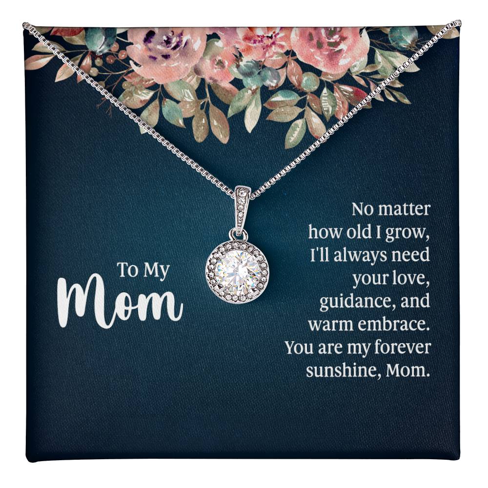 To My Mom So Much of Me is Made From How You Raised Me to Be Eternal Hope Necklace
