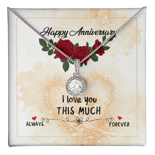 Eternal Hope Necklace Gift for Her Happy Anniversary