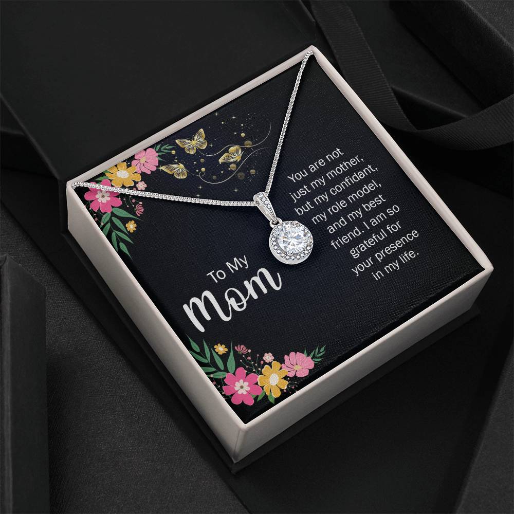 To My Mom You Are Not Just a Mother Eternal Hope Necklace